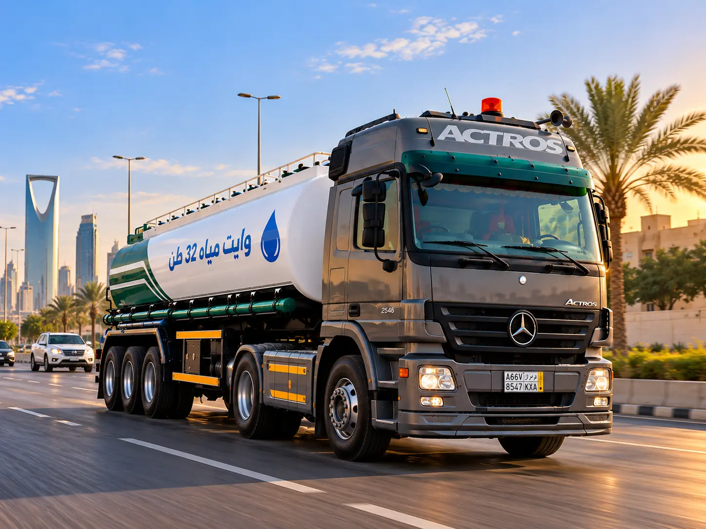 وايت مياه 32 طن لخدمة توصيل المياه في الرياض